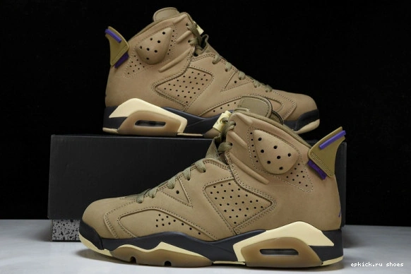 EP 6 FD1643-300 Brown Gore-Tex Jordan Retro  FD1643-300 Kelp 0501